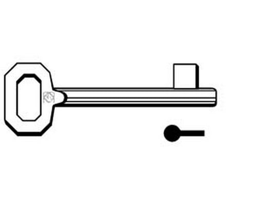 5pz chiavi patent passepartout bonaiti, etna, mave, mp, oasa, perino 5010 - 5010 fer53730