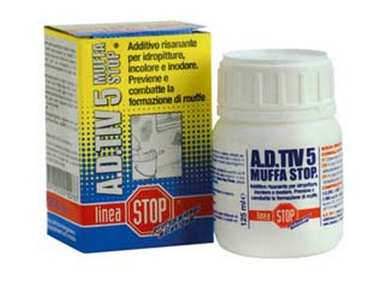 2pz a.d.tiv 5 muffa stop - ml.250 flacone diluire in lt.10/14 idropittura fer57899