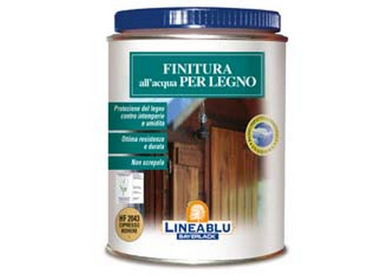 finitura all'acqua per legno - hf 2040 trasparente satinato ml.750 fer60974