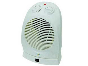 termoventilatore ruotante con termostato 2000w - misure di ingombro cm.24x21x31h. fer61131