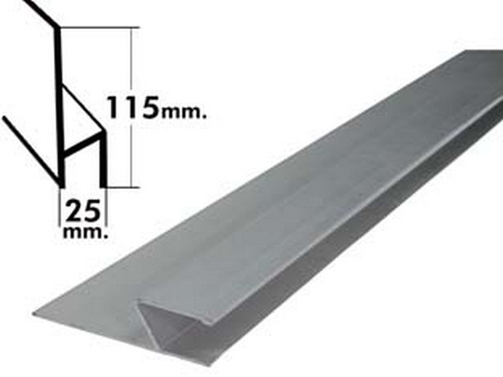 Stadie Profilo "H" In Alluminio - Cm.300H. Cod:Ferx.Fer427364
