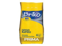 4pz k2 linea briko gesso rapido bianco in polvere - kg.4 in sacco fer71093