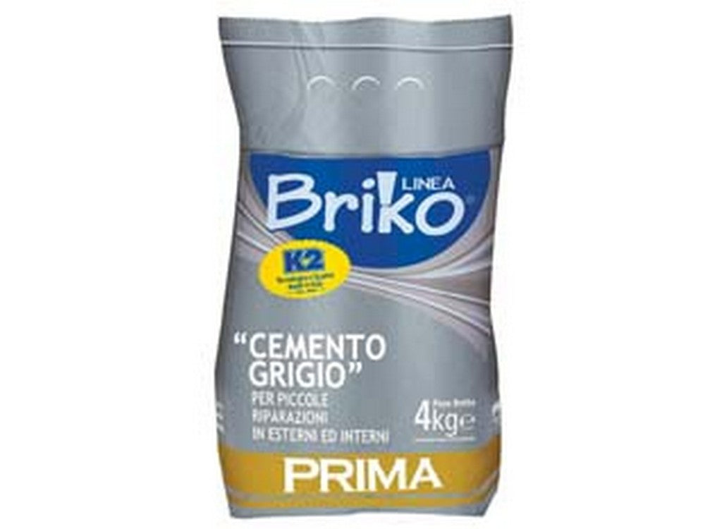 4pz k2 linea briko cemento grigio in polvere - kg.4 in sacco fer71123