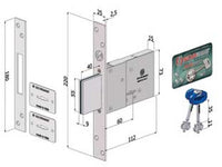 serratura infilare a doppia mappa 2001 - mm.60 (2001xzb6025a32) cod:ferx.fer73929