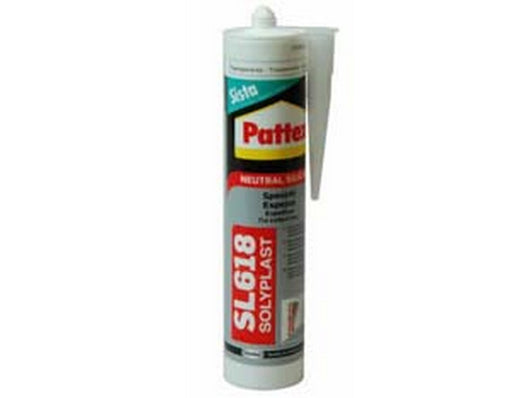 pattex silicone sista sl 618 solyplast per specchi - ml.300 fer76982