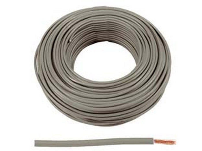 100mt cavo elettrico unipolare antifiamma grigio fs17 - 1x mmq.4 colore grigio fer91923