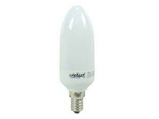 lampada elettronica a oliva e14 - 7w - e14 - 2700?k calda fer91756