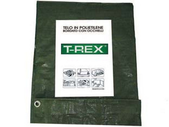 telo occhiellato bordato con angoli rinforzati 100 gr. normale - mt.3x2 - gr.100 al mq. - colore verde/blu cod:ferx.fer94399