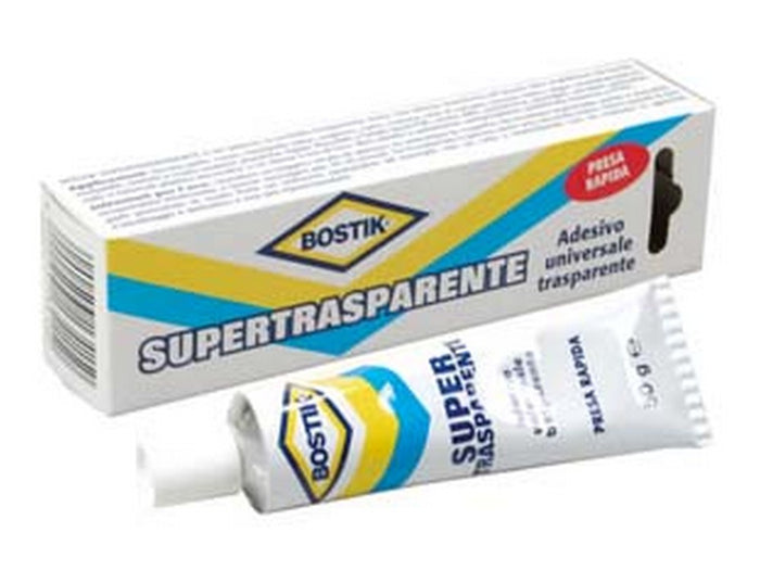 6pz bostik trasparente - gr.50 in tubetto fer95488