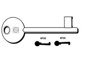 5pz chiavi patent passepartout bonaiti, , mp - 6p3s sx (ex 5012) fer116565