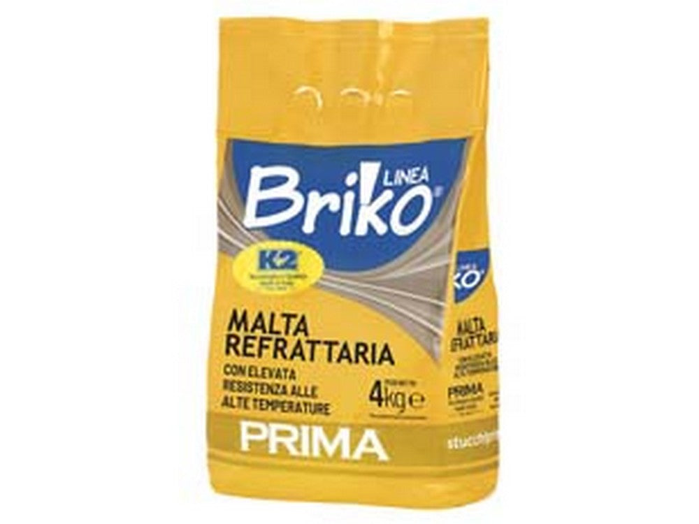 4Pzk2 Linea Brko Malta Refrattaria Grigia In Polvere -Kg.4 In Busta Cod:Ferx.Fer117715