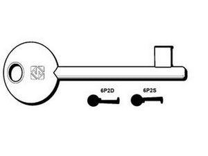 5pz chiavi patent passepartout agb, mp, perino, osmet - 6p2d dx (ex 5011) fer122504