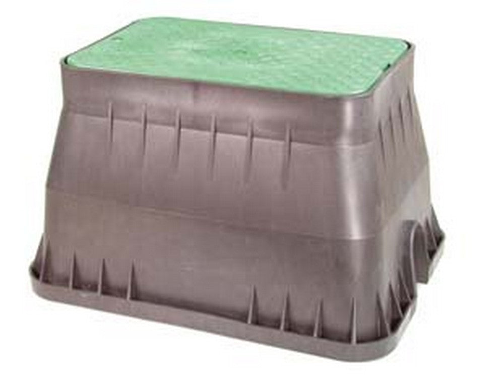 pozzetto pvc rettangolare con coperchio - mm.670x490x330h - 20" fer282970