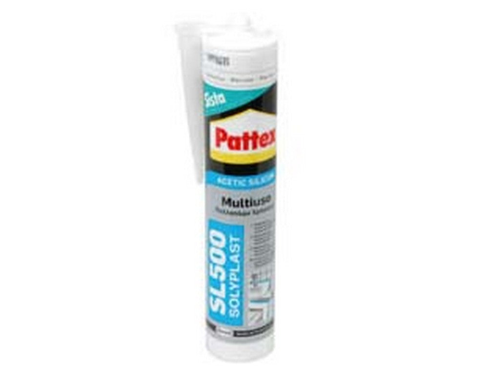 3pz pattex silicone sista sl-500 acetico colorato - ml.300 marrone cod:ferx.fer130905