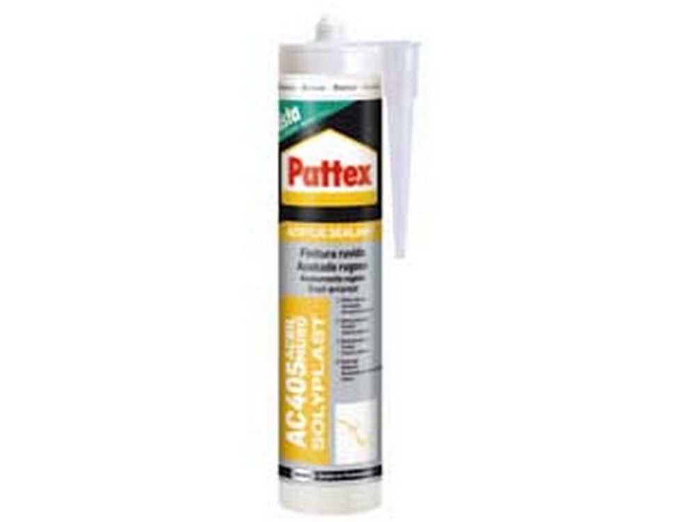 5pz pattex sigillante sista ac405 acril muro ruvido bianco - ml.300 bianco fer131148