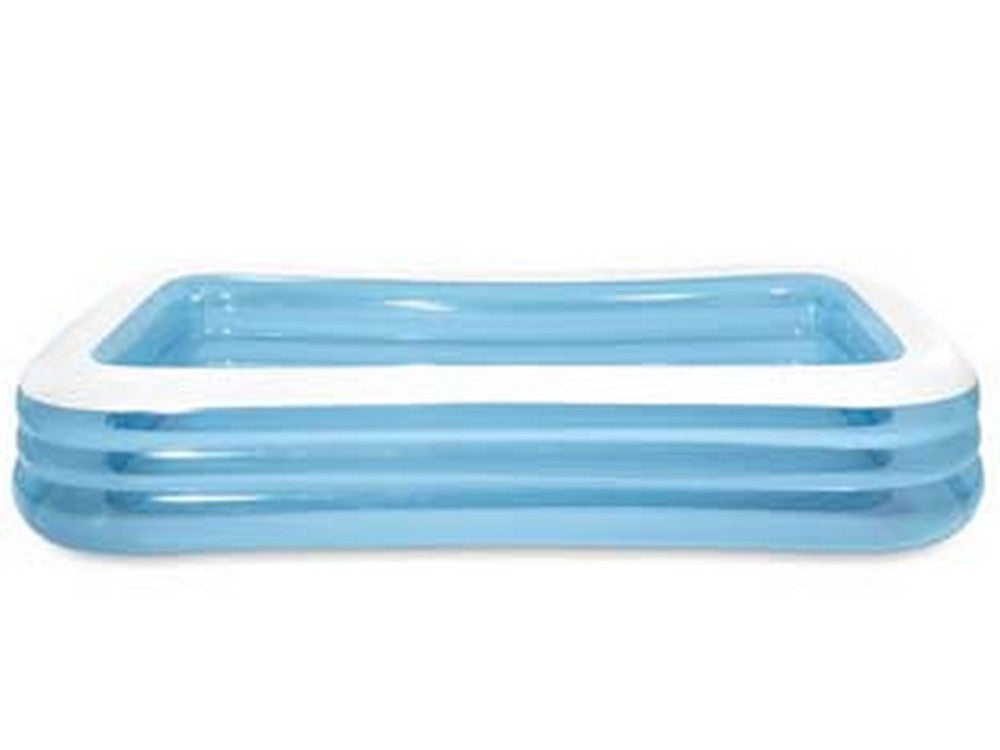 piscina gonfiabile rettangolare +6 anni - cm.305x183x56h. - peso kg.7,3 (58484) fer136310