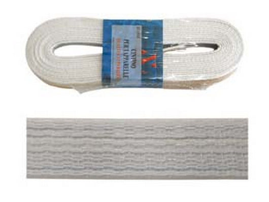 1matasse cintino pvc per avvolgibili grigio in matassine - mt.5,5x mm.22h. in matassina cod:ferx.fer138970