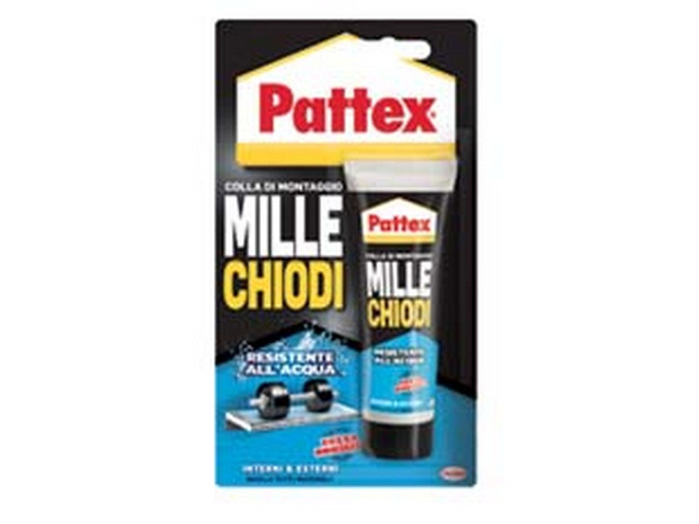 4blister pattex millechiodi water resistant per esterni e interni - gr.100 fer143387