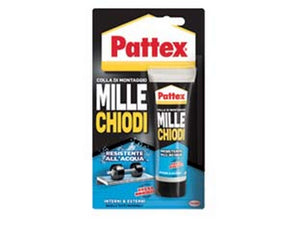 4blister pattex millechiodi water resistant per esterni e interni - gr.100 fer143387