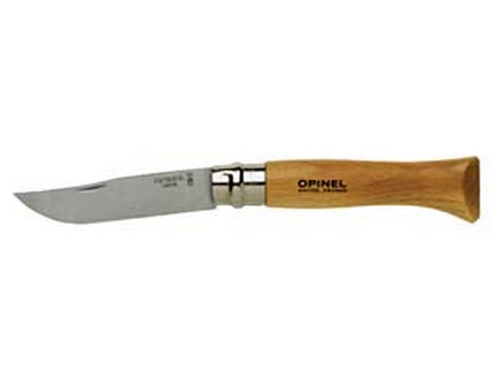 3pz coltelli "opinel" inox tradizione con virobloc - n?06 lama da cm.7 fer160537