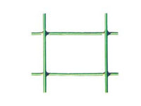 1 pz rete elettrosaldata plastificata verde rotolo mt.25 mm.25x50 maglia mm.50x25 filo ? mm.2,6 esterno - cm.100h. mt.25 fer161374