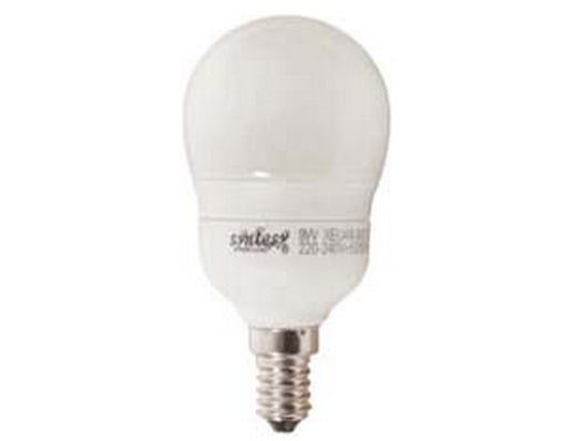 lampada elettronica a sfera opale e14 - 9w - e14 - 2700?k calda fer166973