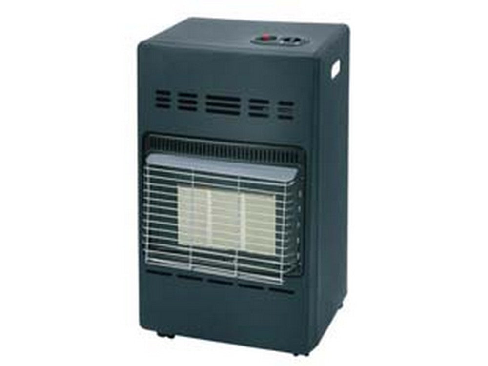 stufa infrarossi a gas gpl 4200w grigia - misure cm.42x37x72h. - peso kg.9 fer167574