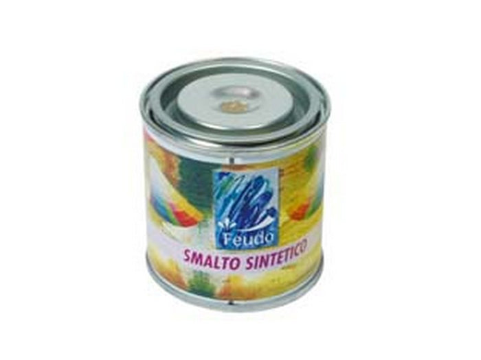 6pz smalto sintetico lucido ml 125 (lack 82) - ml.125 marrone cioccolato ral 8017 fer168434