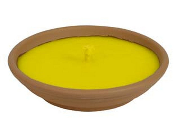 25pz citronella grande in ciotola di terracotta - ? cm.16,5x2,5h. fer168984