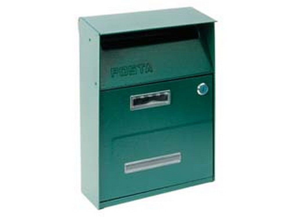 cassetta portariviste per esterni verde - cm.21,5x10,5x33h. - colore verde fer170925