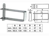 1blister cravatta bloccacancello in acciaio pal24 - piccola (pal240064) cod:ferx.fer172318