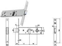 serratura da infilare per fasce catenaccio e scrocco mm.44 h 87000 - mm.58 a 1 mandata (y8700058080) cod:ferx.fer172431