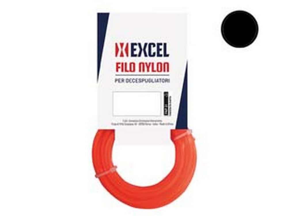 5blister filo per decespugliatore in nylon tondo arancio - ? mm.1,6 in matassa mt.15 cod:ferx.fer182096