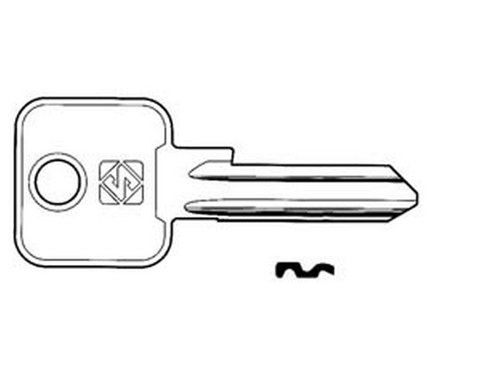 20pz chiavi per cilindri 5 spine grandi cs46 - cs46 dx fer187909