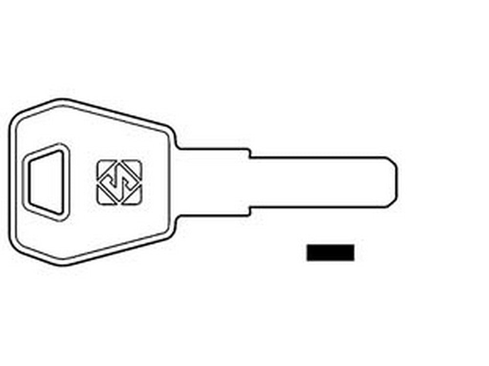 10pz chiavi zadi per moto antifurto bullock zd25 - zd25 fer188371