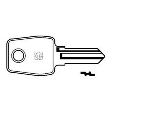 10pz chiavi per cilindri l&f 5 spine piccole lf23r - lf23r dx cod:ferx.fer188470