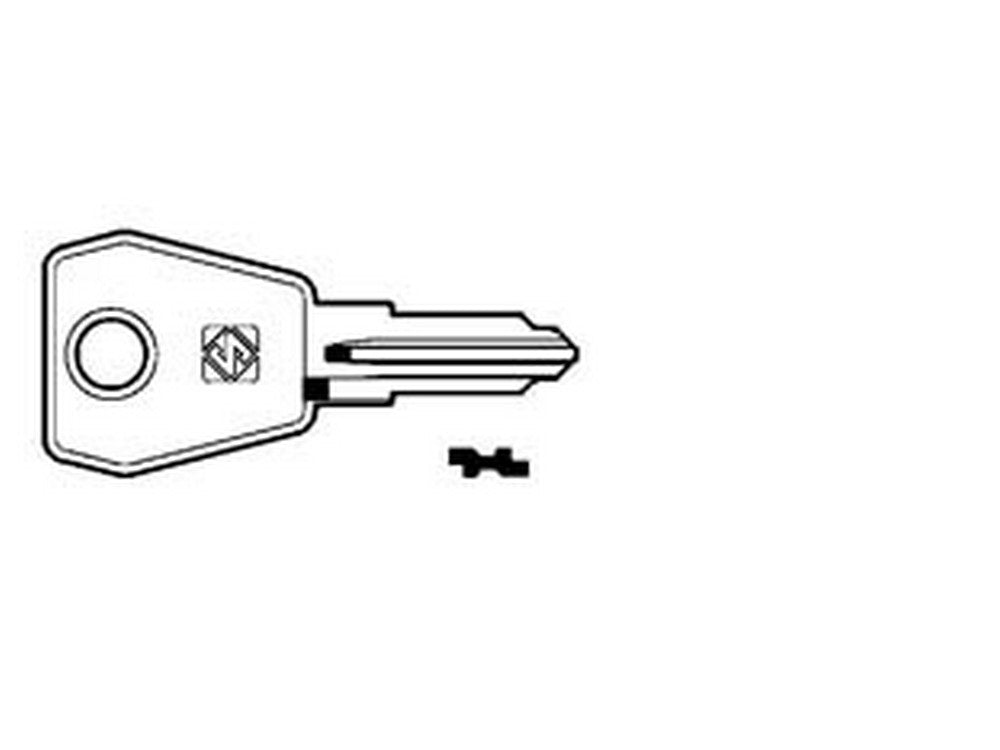 20pz chiavi per cilindri l&f 5 spine piccole lf30r - lf30r dx fer188487