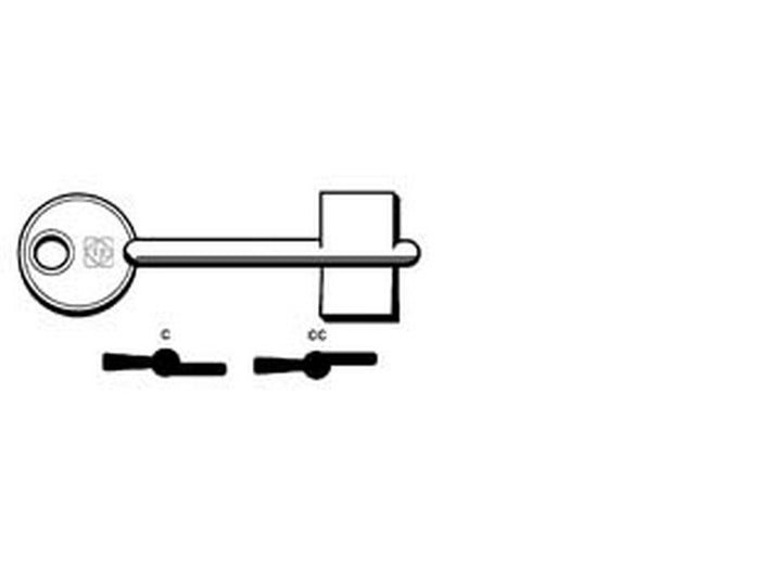 5pz chiavi doppia mappa cerutti - c fer67027