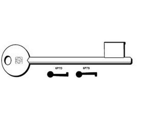 5pz chiavi patent passepartout corni, bonaiti, gb - 6p7d fer191197