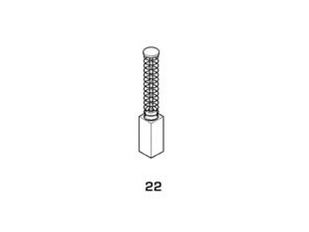 8pz spazzole a carboncino per elettroutensili modello 22 - aeg 1818 mm.5x8x14/16h. fer246361