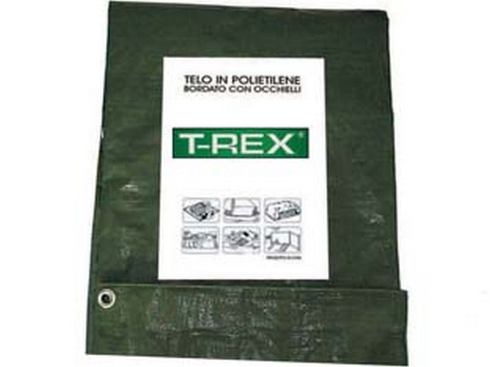 telo occhiellato bordato con angoli rinforzati 150 gr. medio - mt.6x8 - gr.150 al mq. - verde/blu cod:ferx.fer178730