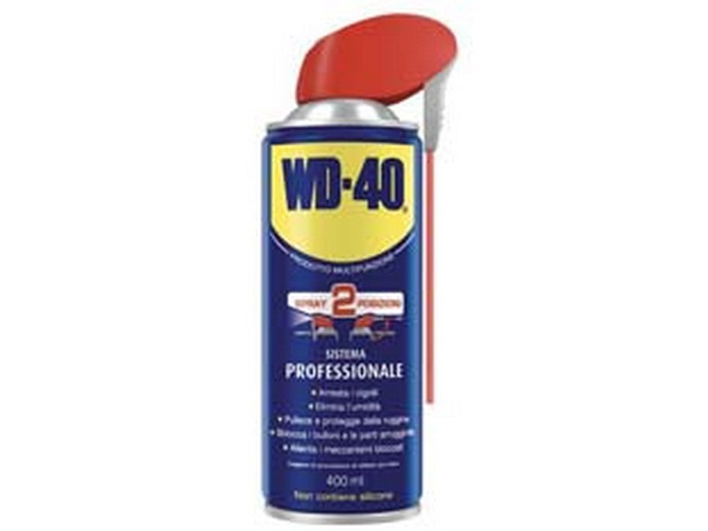 6pz wd-40 lubrificante spray multiuso 5 funzioni ml.400 - ml.400 spray con erogatore a doppia posizione fer219853