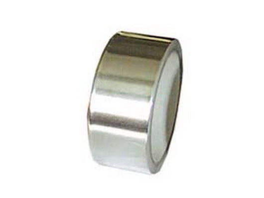 6pz nastro adesivo in alluminio alte e basse temperature - mm.50x45,7 mt. colore alluminio cod:ferx.fer224970