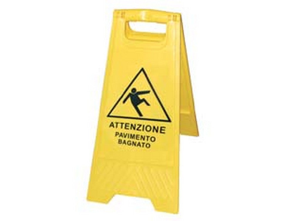 cavalletto pavimento bagnato "clean" - cm.60h. cod:ferx.fer226073