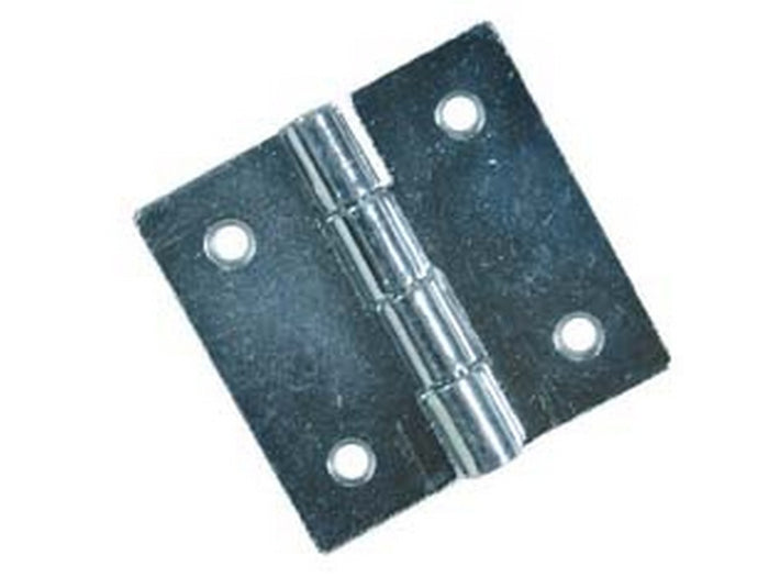 24pz cerniere quadre perno fisso art.121 - mm.25x25x0,8 fer229449