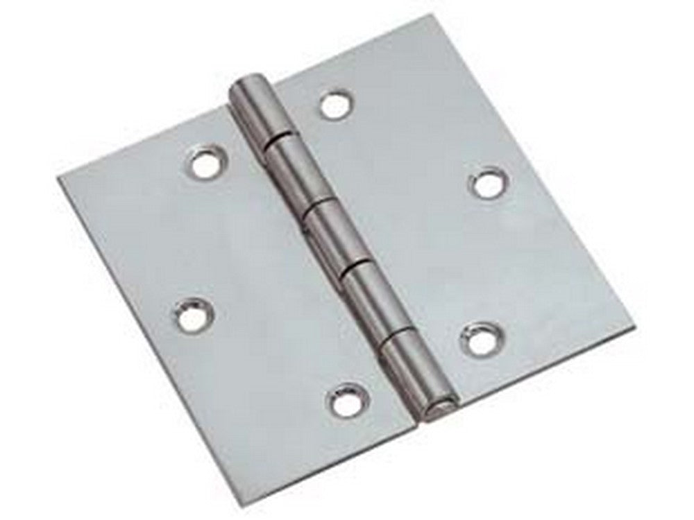 24pz cerniere quadre acciaio inox perno fisso - mm.30x30x0,8 fer229494