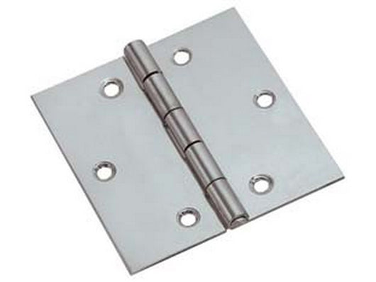 24pz cerniere quadre acciaio inox perno fisso - mm.40x40x0,8 fer229500