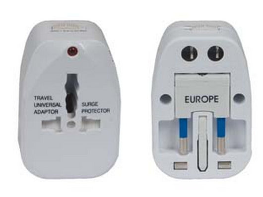 2pz adattatore universale per spine elettriche bianco portata max 2.500w fer230421