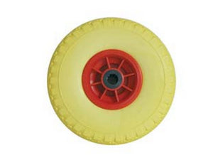 Ruota Per Carrello Pu piùna Mm.260 Cerchio In Plastica Mm.260X85 Foro Mm.20 Senza Cuscinetto Cod:Ferx.Fer244770