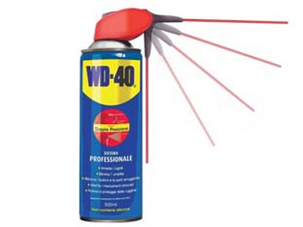 6pz wd-40 lubrificante spray multiuso 5 funzioni ml.500 - ml.500 spray con erogatore a doppia posizione fer241229